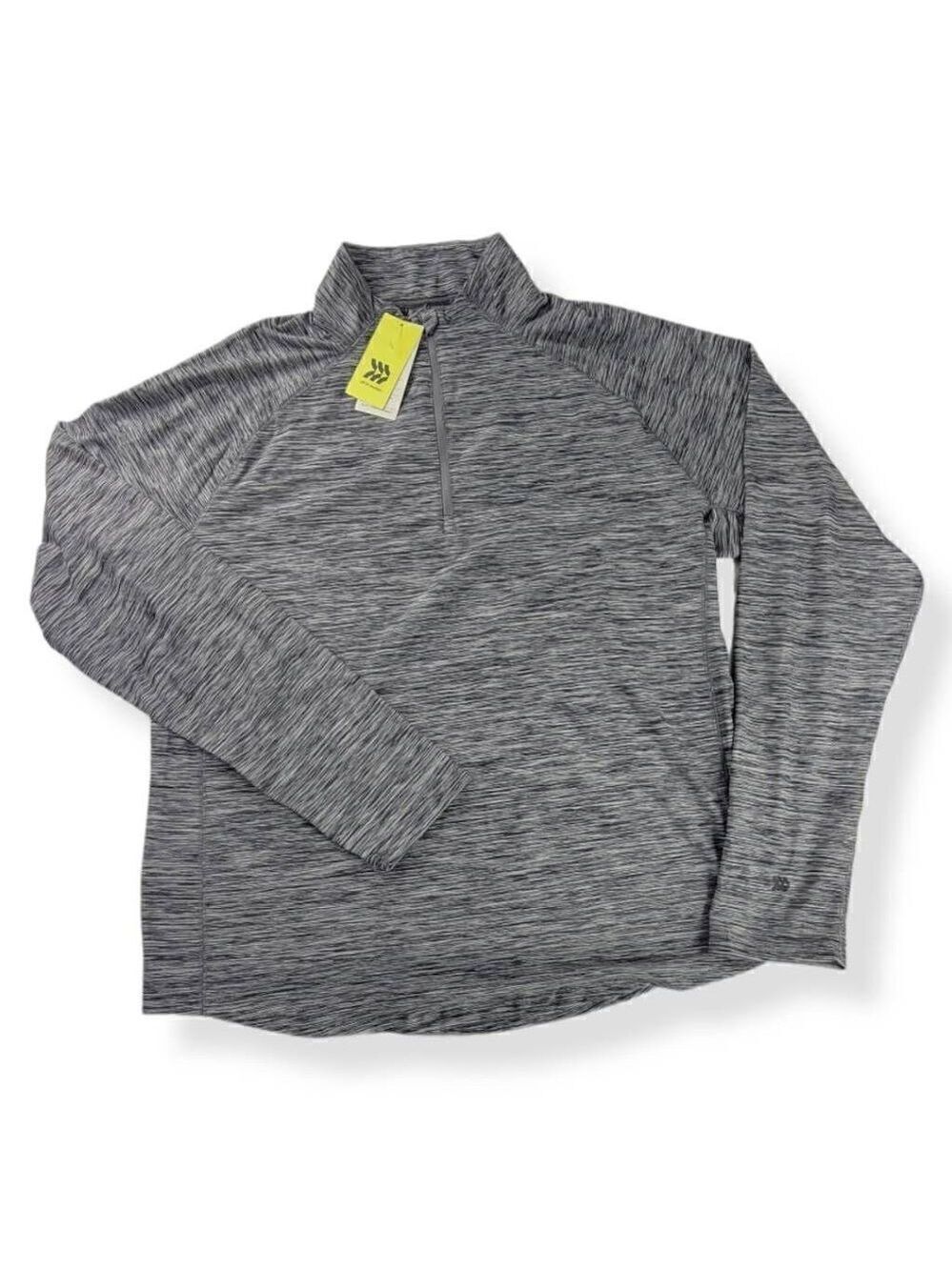 All In Motion Soft Stretch 1/4 zip Gray pull over XL